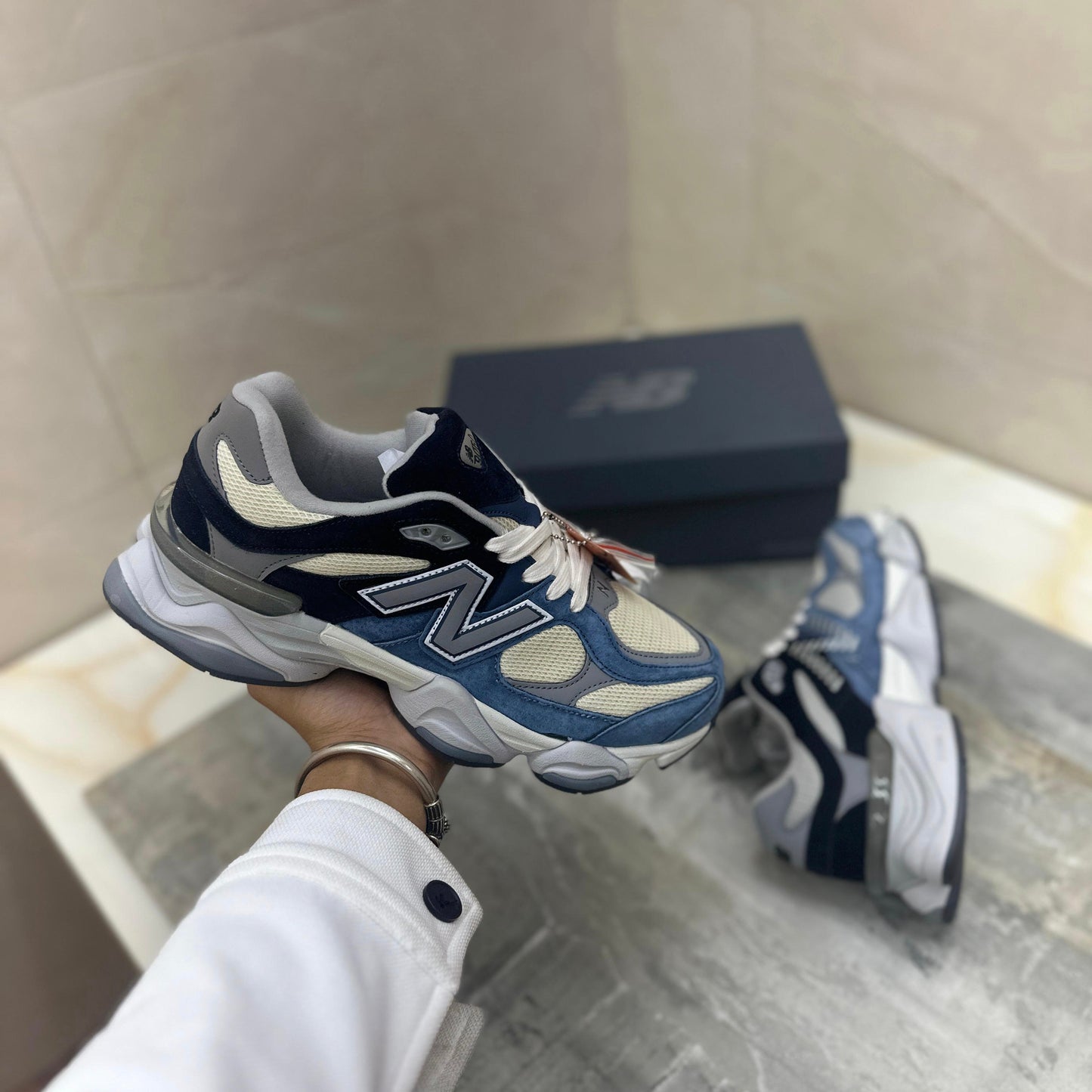 NEW BALANCE 9060 NATURAL INDIGO