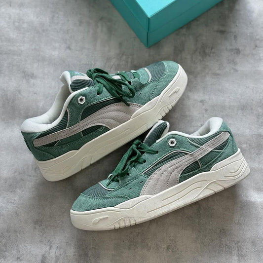PUMA 180 SUEDE GREY GREEN