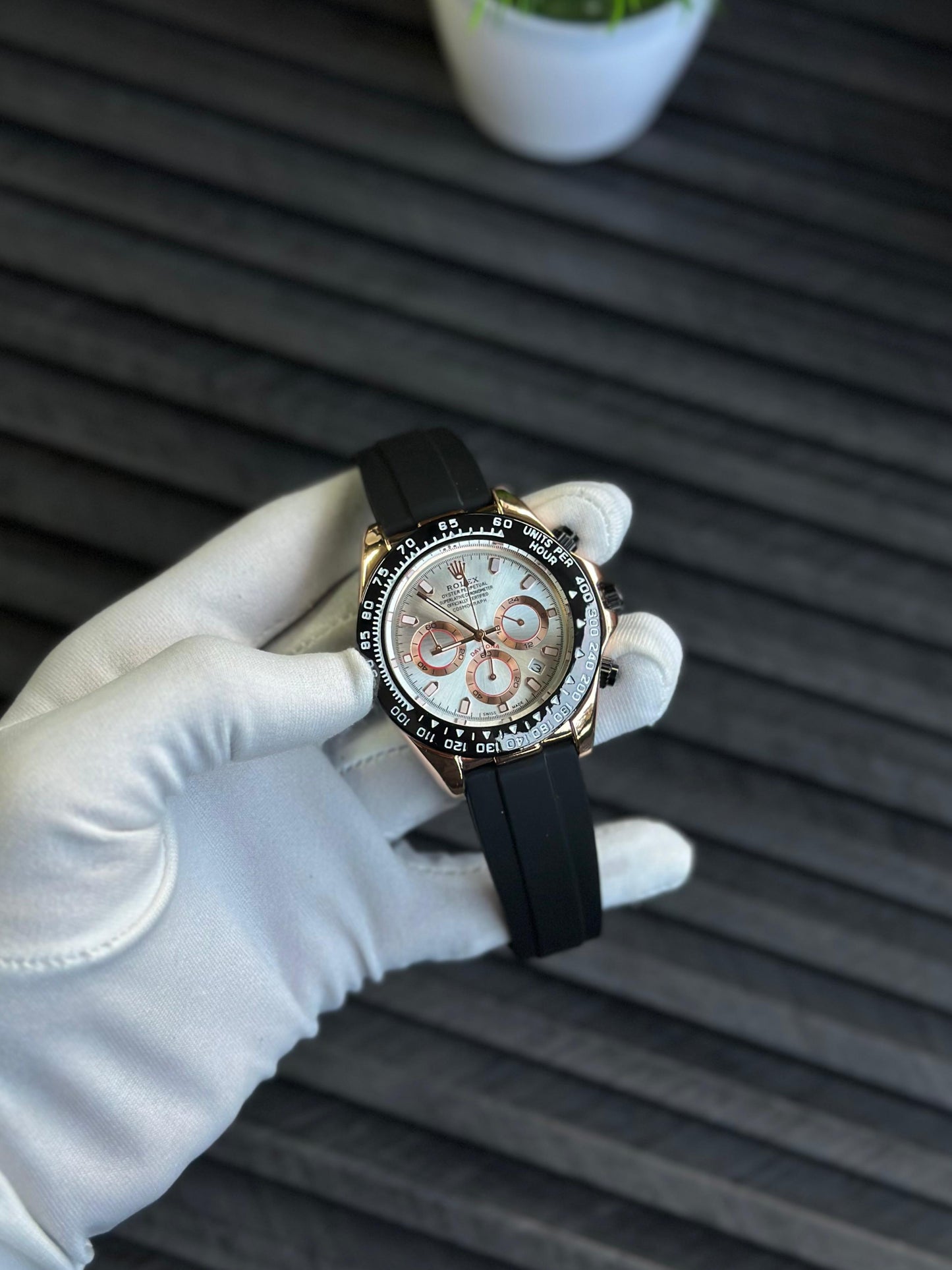 ROLEX DAYTONA RUBBER STRAP