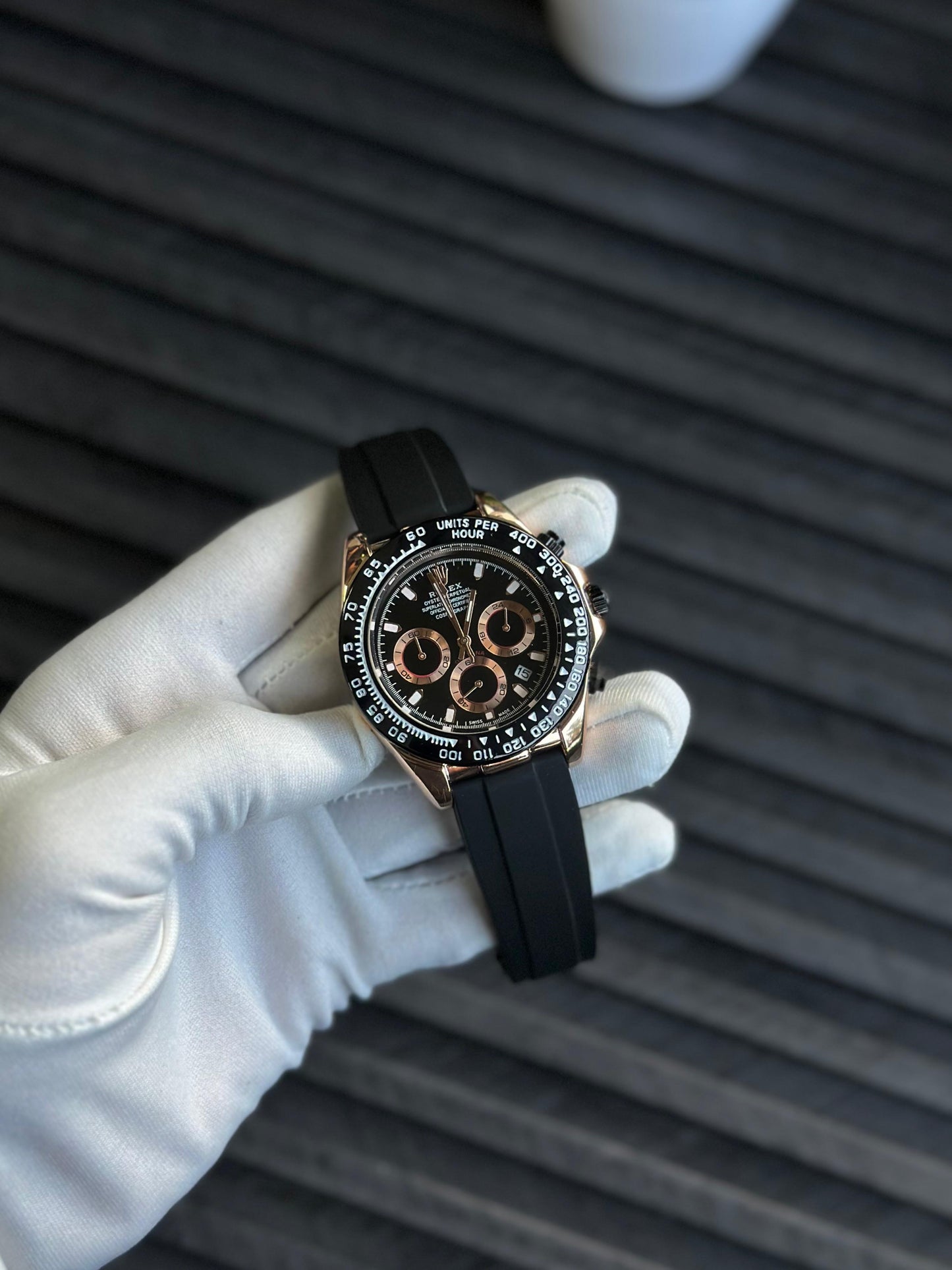 ROLEX DAYTONA RUBBER STRAP