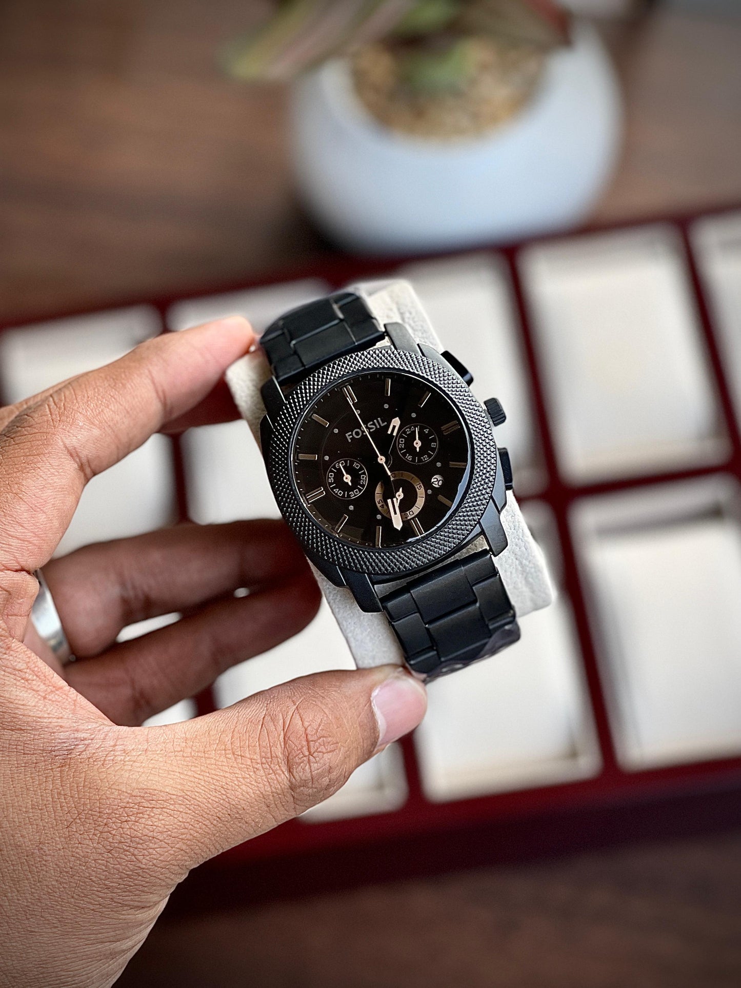 FOSSIL MATTE BLACK