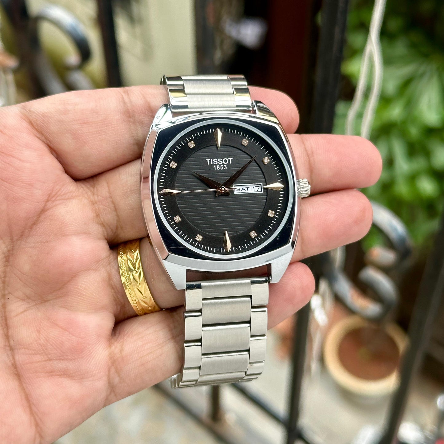 TISSOT GENTLEMAN DAY-DATE DIAL MEN