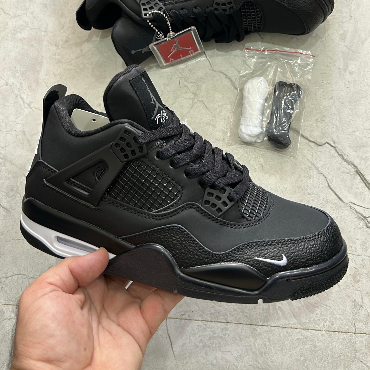 JORDAN RETRO 4 BRICK BY BRICK