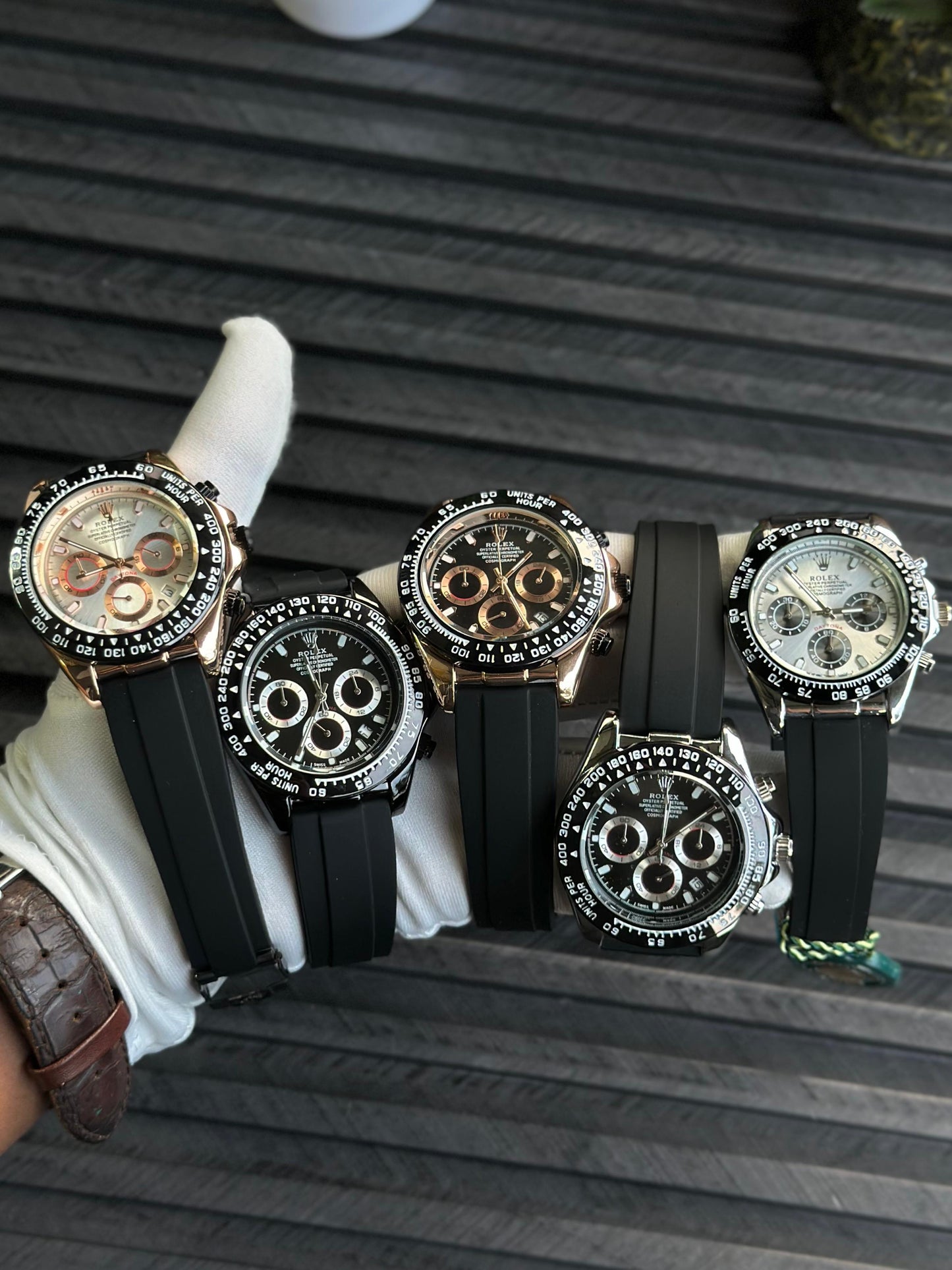 ROLEX DAYTONA RUBBER STRAP