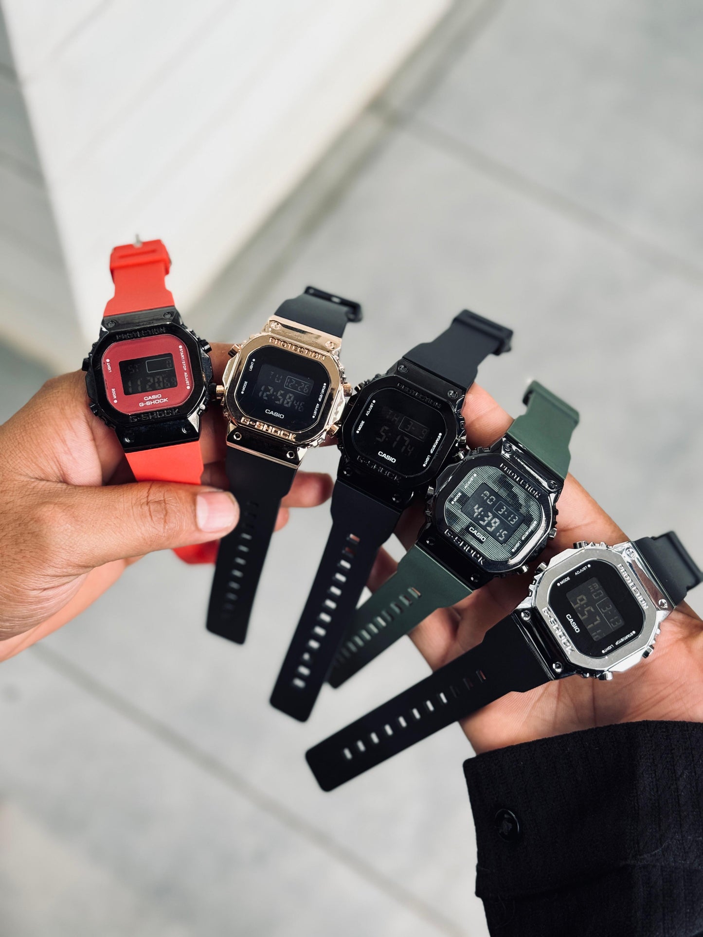 G-SHOCK GM5600 METAL DIAL